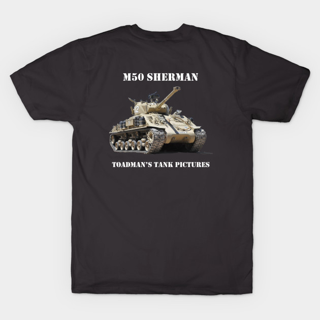 M50 Sherman w/Toadman logo wht_txt by Toadman's Tank Pictures Shop